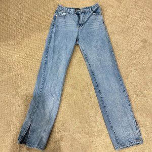 Nasty Gal Women's Jeans with Ankle Slit